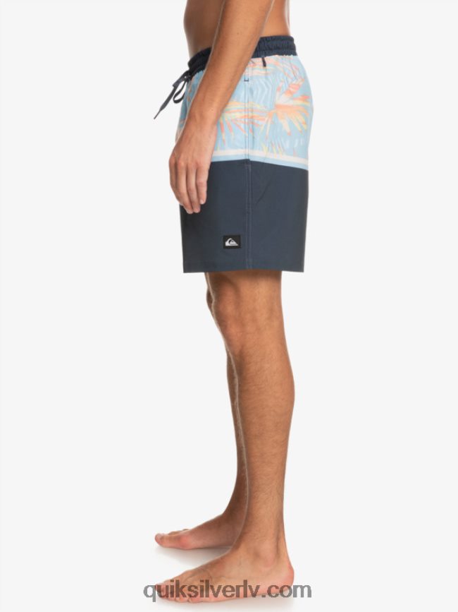 vīriešiem Quiksilver surfsilk divīzija 17 zalves pusnakts flote 88064R1636
