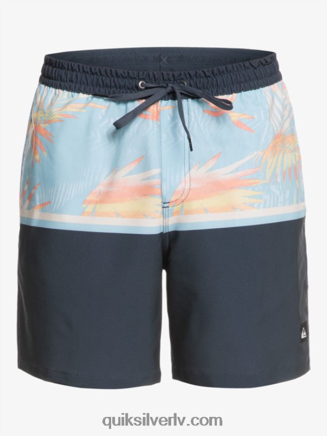 vīriešiem Quiksilver surfsilk divīzija 17 zalves pusnakts flote 88064R1636