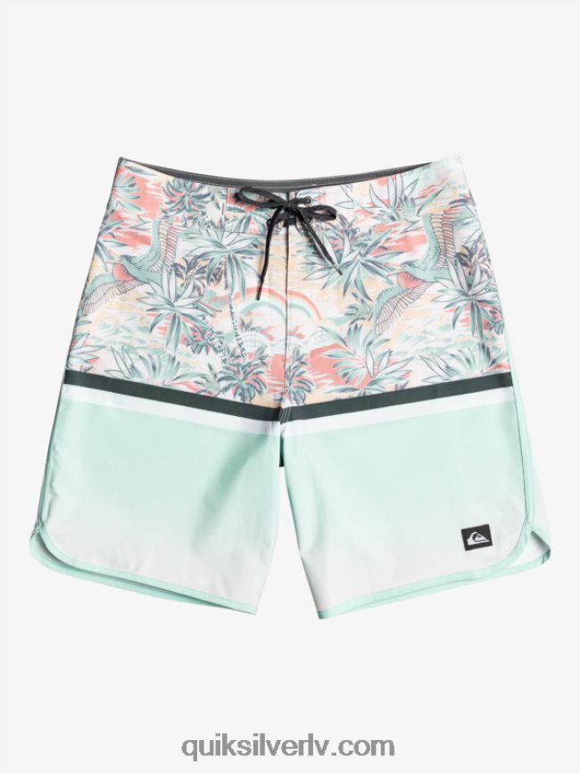 vīriešiem Quiksilver surfsilk division ķemmīšgliemene 19 dēļu šorti debesu zils 88064R1396