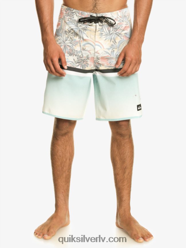 vīriešiem Quiksilver surfsilk division ķemmīšgliemene 19 dēļu šorti debesu zils 88064R1396