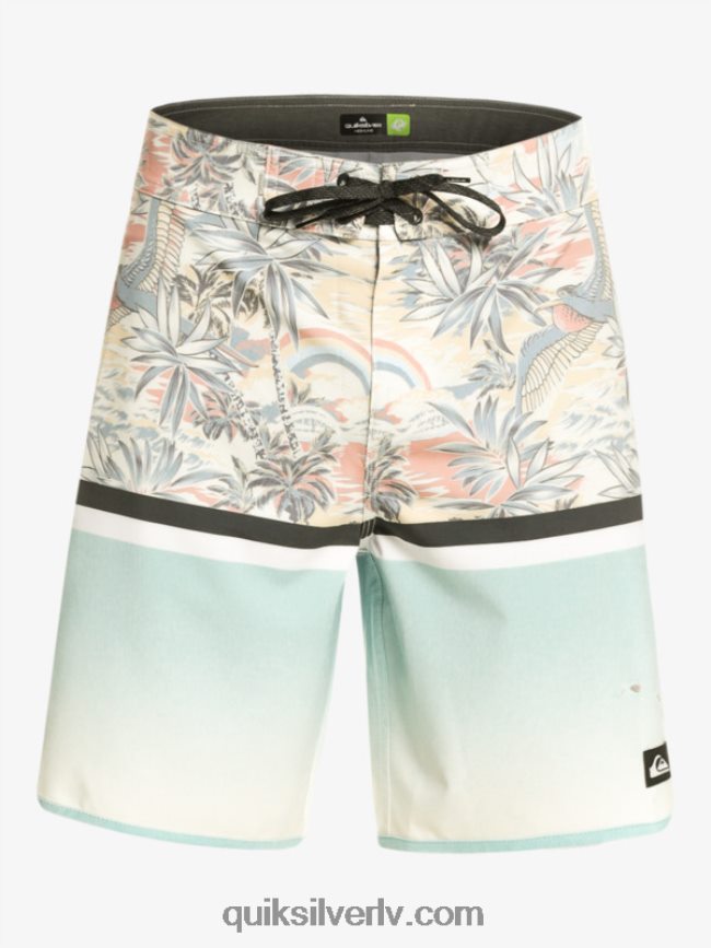 vīriešiem Quiksilver surfsilk division ķemmīšgliemene 19 dēļu šorti debesu zils 88064R1396