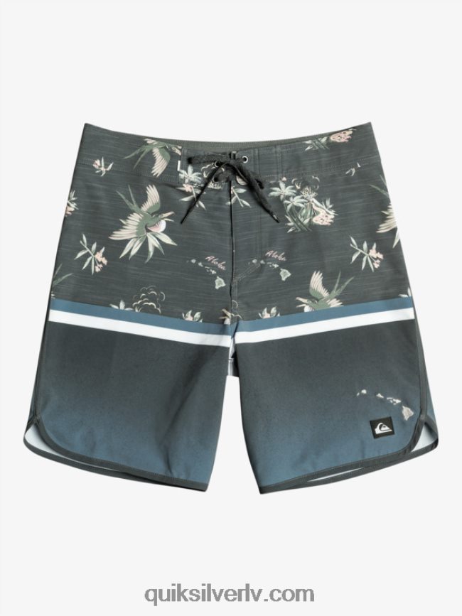 vīriešiem Quiksilver surfsilk division ķemmīšgliemene 19 dēļu šorti jūra 88064R1397
