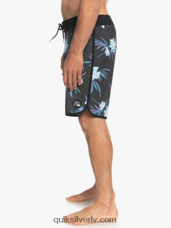 vīriešiem Quiksilver surfsilk ķemmīšgliemene 19 dēļu šorti asfalts 88064R1493
