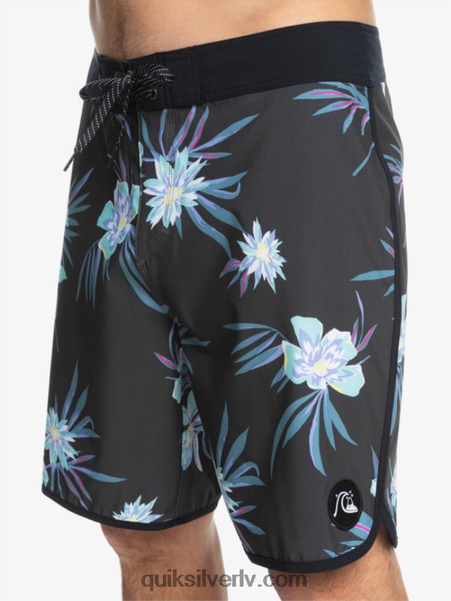 vīriešiem Quiksilver surfsilk ķemmīšgliemene 19 dēļu šorti asfalts 88064R1493