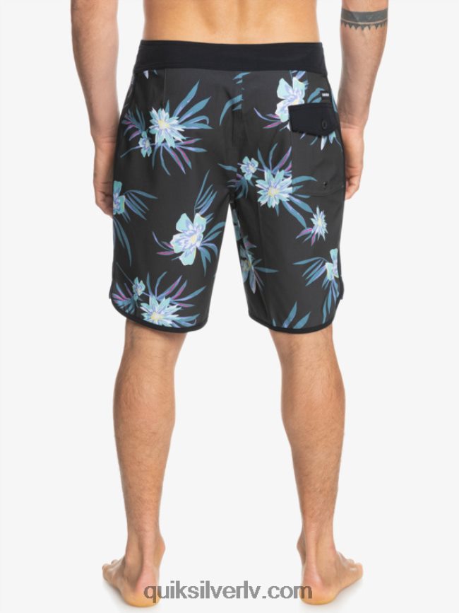 vīriešiem Quiksilver surfsilk ķemmīšgliemene 19 dēļu šorti asfalts 88064R1493