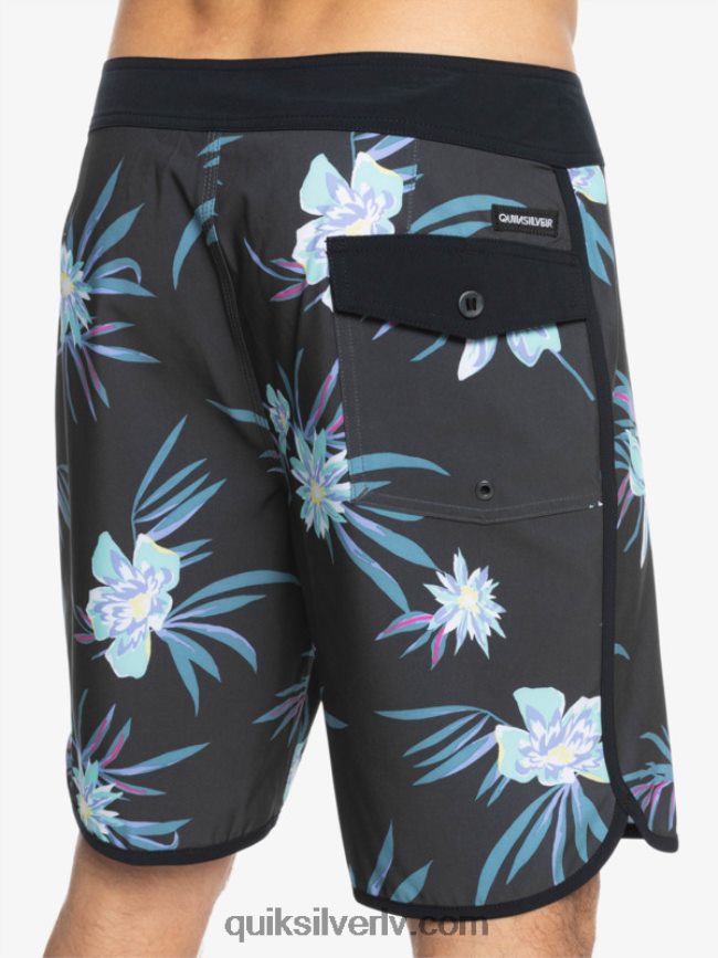 vīriešiem Quiksilver surfsilk ķemmīšgliemene 19 dēļu šorti asfalts 88064R1493
