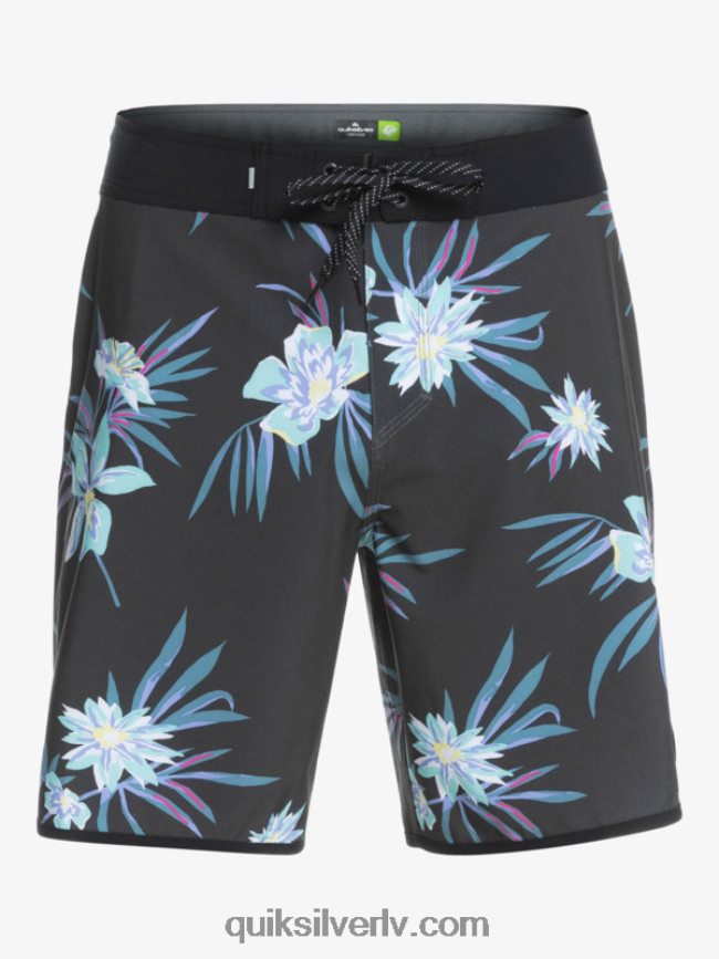 vīriešiem Quiksilver surfsilk ķemmīšgliemene 19 dēļu šorti asfalts 88064R1493