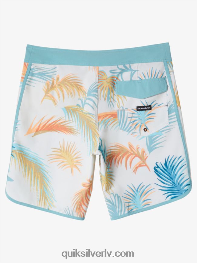 vīriešiem Quiksilver surfsilk ķemmīšgliemene 19 dēļu šorti bērzs 88064R215