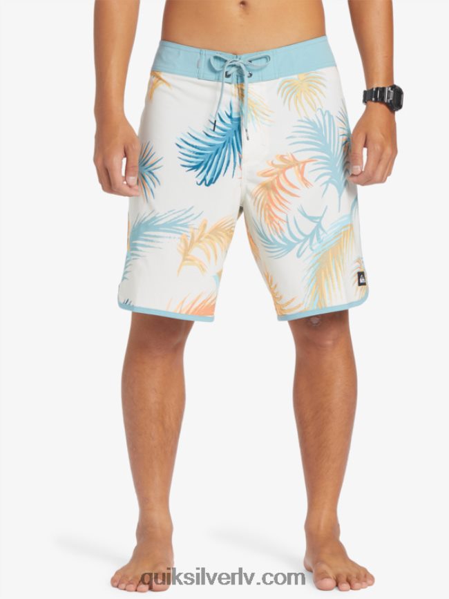 vīriešiem Quiksilver surfsilk ķemmīšgliemene 19 dēļu šorti bērzs 88064R215