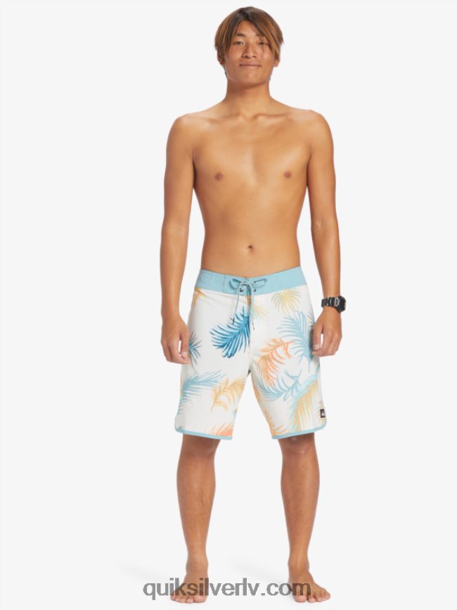 vīriešiem Quiksilver surfsilk ķemmīšgliemene 19 dēļu šorti bērzs 88064R215