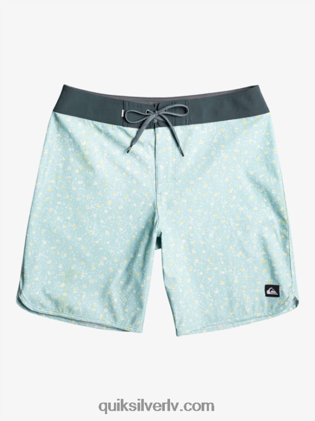 vīriešiem Quiksilver surfsilk ķemmīšgliemene 19 dēļu šorti debesu zils 88064R220