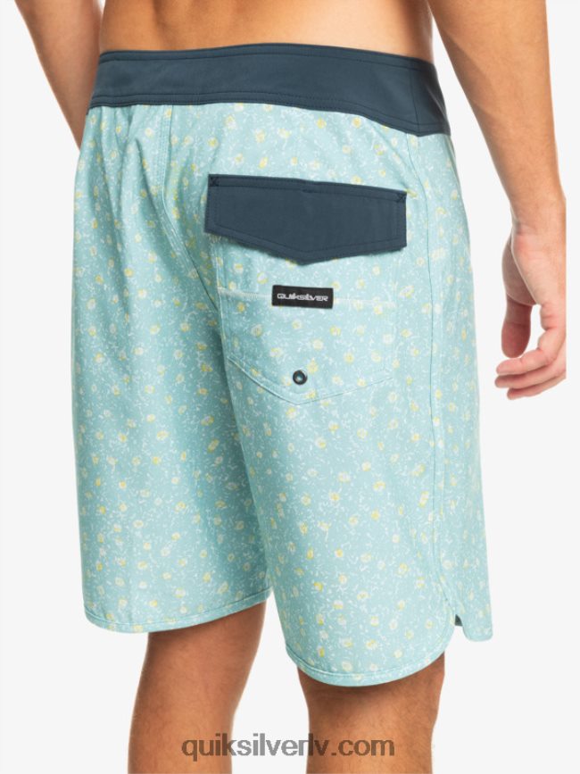 vīriešiem Quiksilver surfsilk ķemmīšgliemene 19 dēļu šorti debesu zils 88064R220