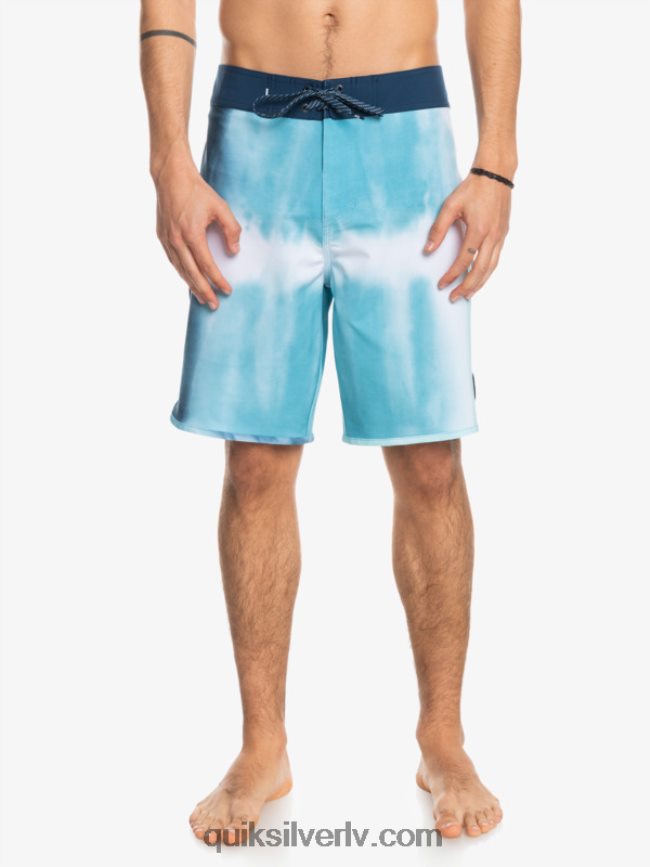 vīriešiem Quiksilver surfsilk ķemmīšgliemene 19 dēļu šorti delfu zils 88064R1494
