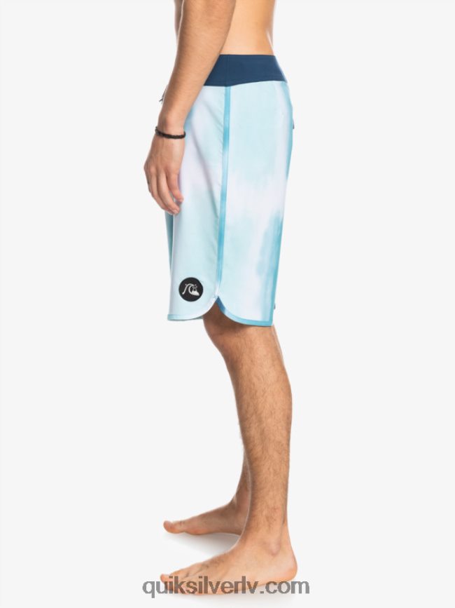 vīriešiem Quiksilver surfsilk ķemmīšgliemene 19 dēļu šorti delfu zils 88064R1494