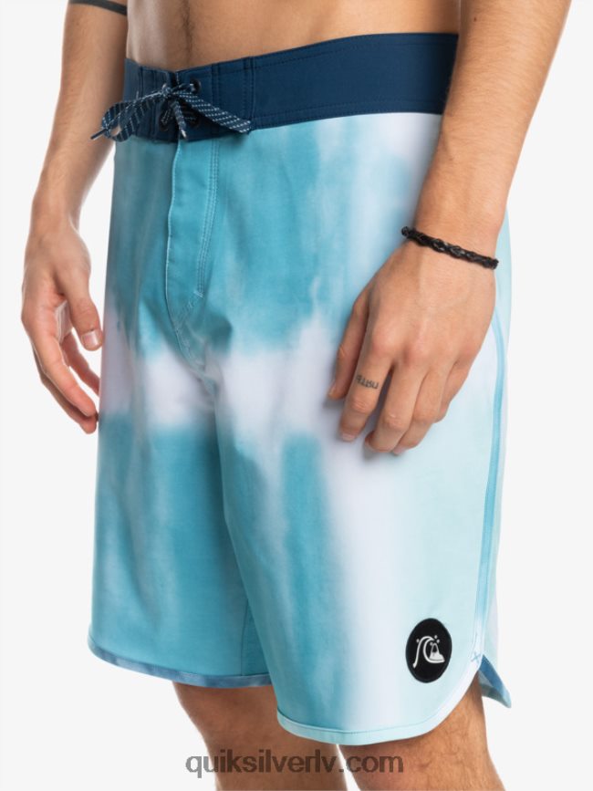 vīriešiem Quiksilver surfsilk ķemmīšgliemene 19 dēļu šorti delfu zils 88064R1494