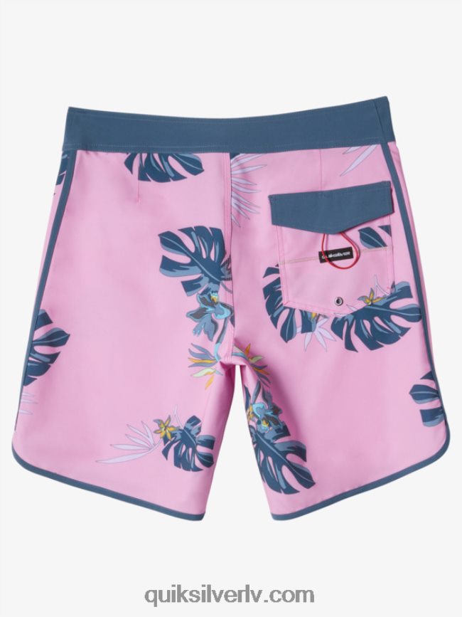 vīriešiem Quiksilver surfsilk ķemmīšgliemene 19 dēļu šorti mēness purva 88064R217