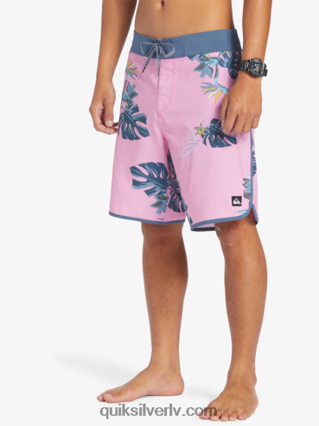 vīriešiem Quiksilver surfsilk ķemmīšgliemene 19 dēļu šorti mēness purva 88064R217