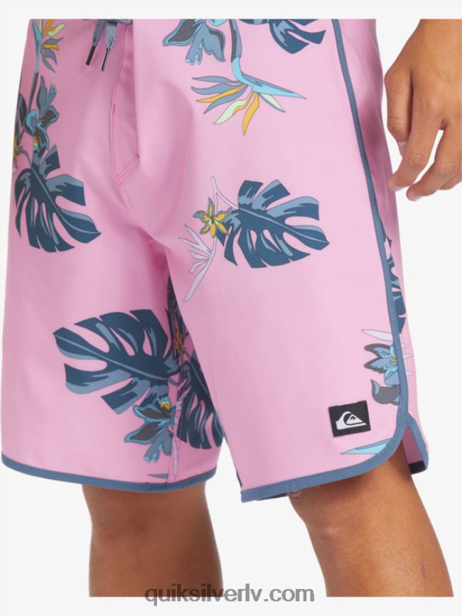 vīriešiem Quiksilver surfsilk ķemmīšgliemene 19 dēļu šorti mēness purva 88064R217