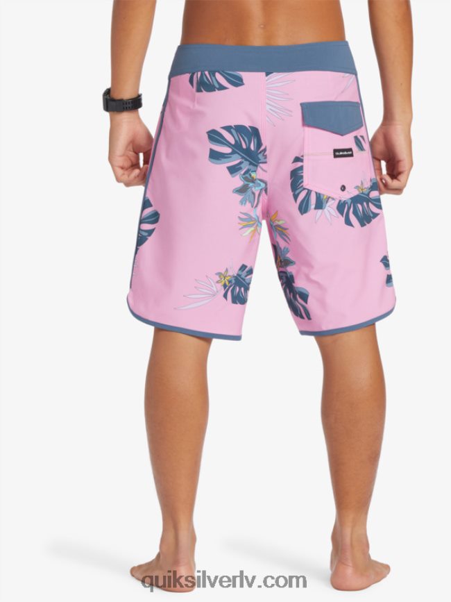 vīriešiem Quiksilver surfsilk ķemmīšgliemene 19 dēļu šorti mēness purva 88064R217