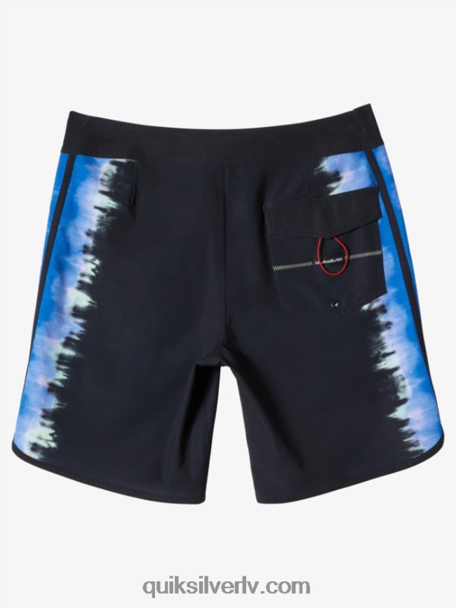 vīriešiem Quiksilver surfsilk ķemmīšgliemene 19 dēļu šorti melns 88064R216