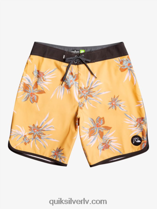 vīriešiem Quiksilver surfsilk ķemmīšgliemene 19 dēļu šorti okers 88064R1491