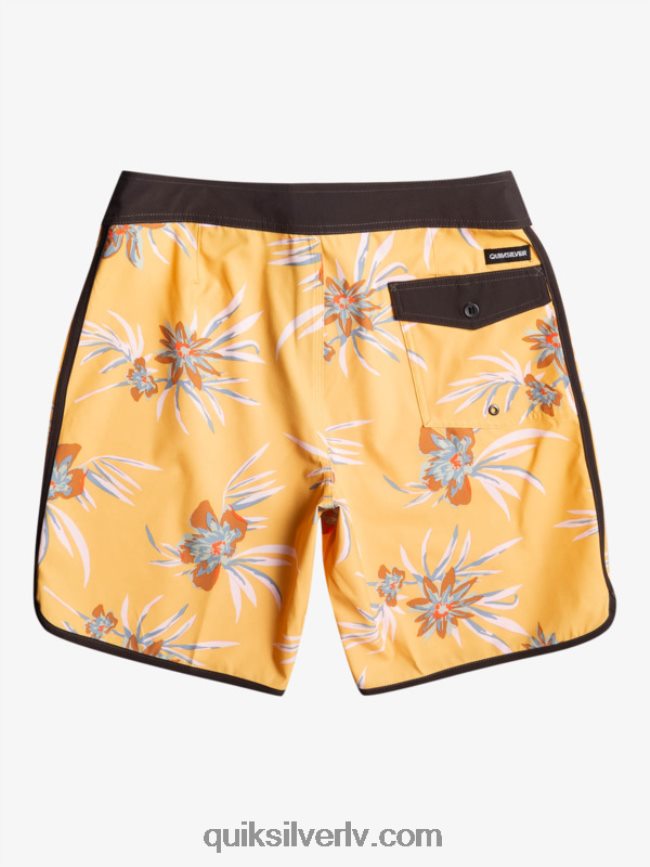 vīriešiem Quiksilver surfsilk ķemmīšgliemene 19 dēļu šorti okers 88064R1491