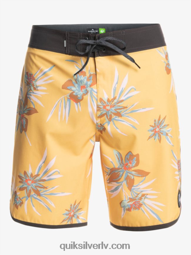 vīriešiem Quiksilver surfsilk ķemmīšgliemene 19 dēļu šorti okers 88064R1491