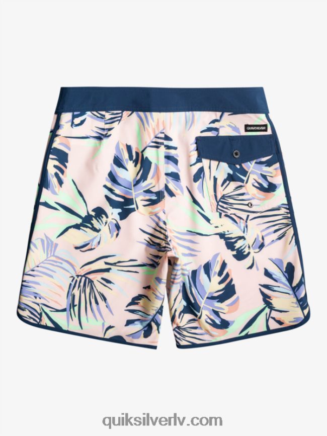 vīriešiem Quiksilver surfsilk ķemmīšgliemene 19 dēļu šorti persiku pātagu 88064R1495