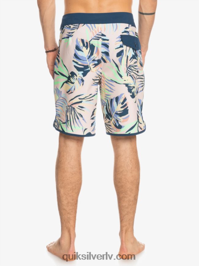 vīriešiem Quiksilver surfsilk ķemmīšgliemene 19 dēļu šorti persiku pātagu 88064R1495