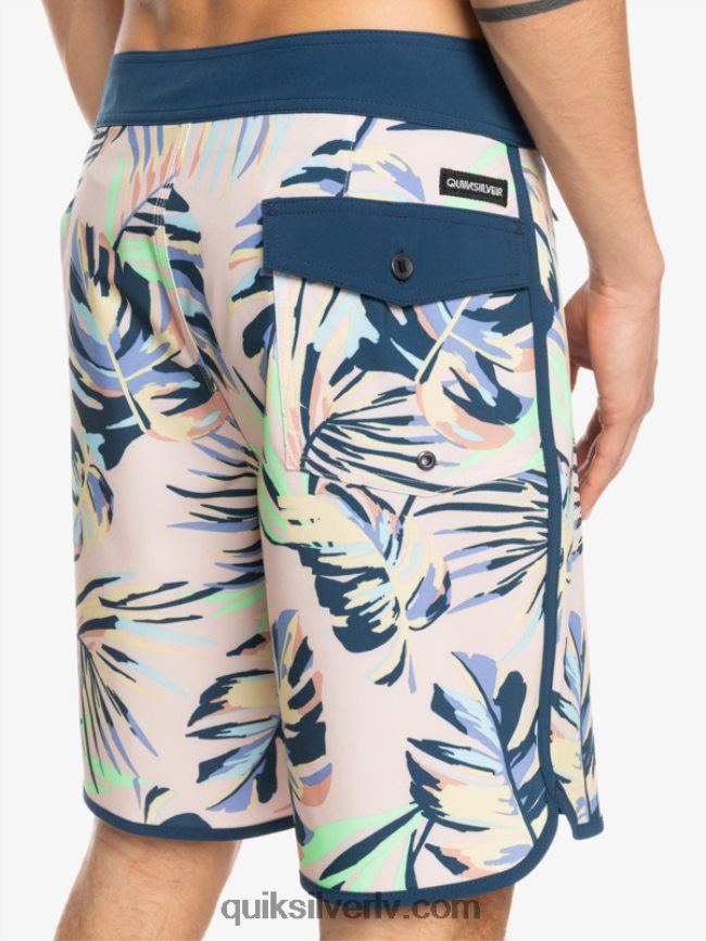 vīriešiem Quiksilver surfsilk ķemmīšgliemene 19 dēļu šorti persiku pātagu 88064R1495
