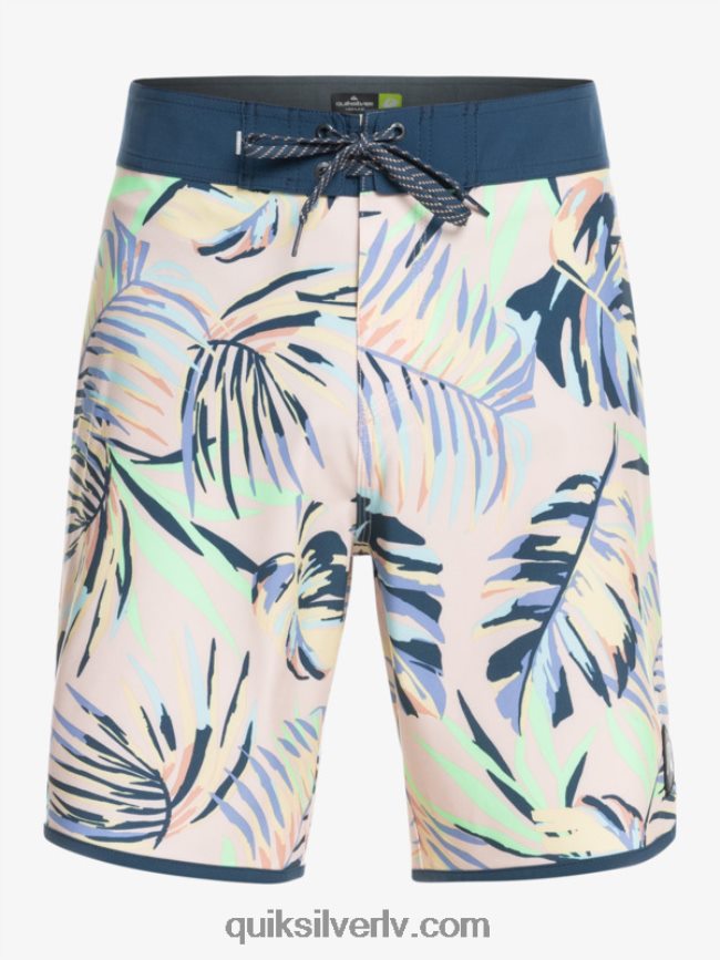 vīriešiem Quiksilver surfsilk ķemmīšgliemene 19 dēļu šorti persiku pātagu 88064R1495