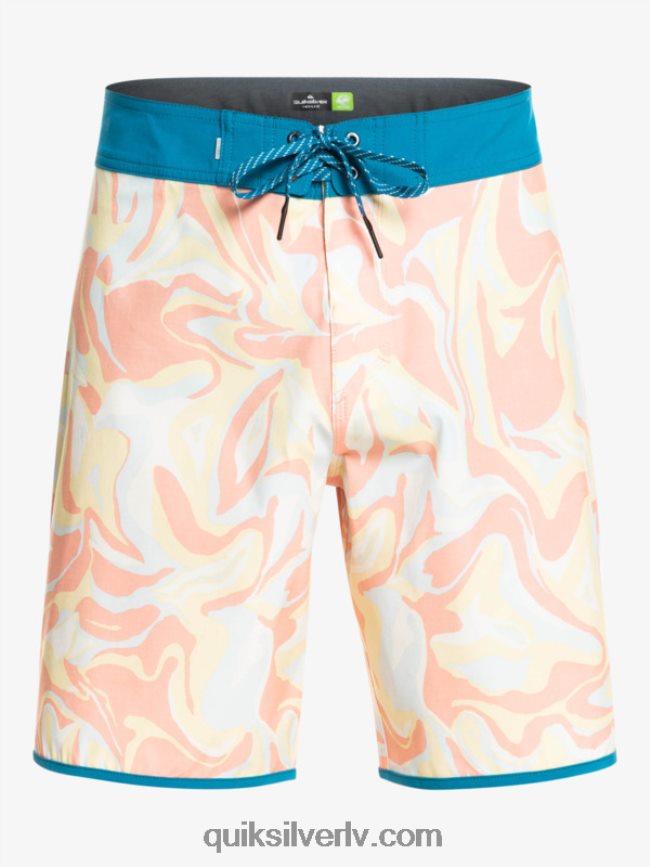 vīriešiem Quiksilver surfsilk ķemmīšgliemene 19 dēļu šorti persiku rozā 88064R1499