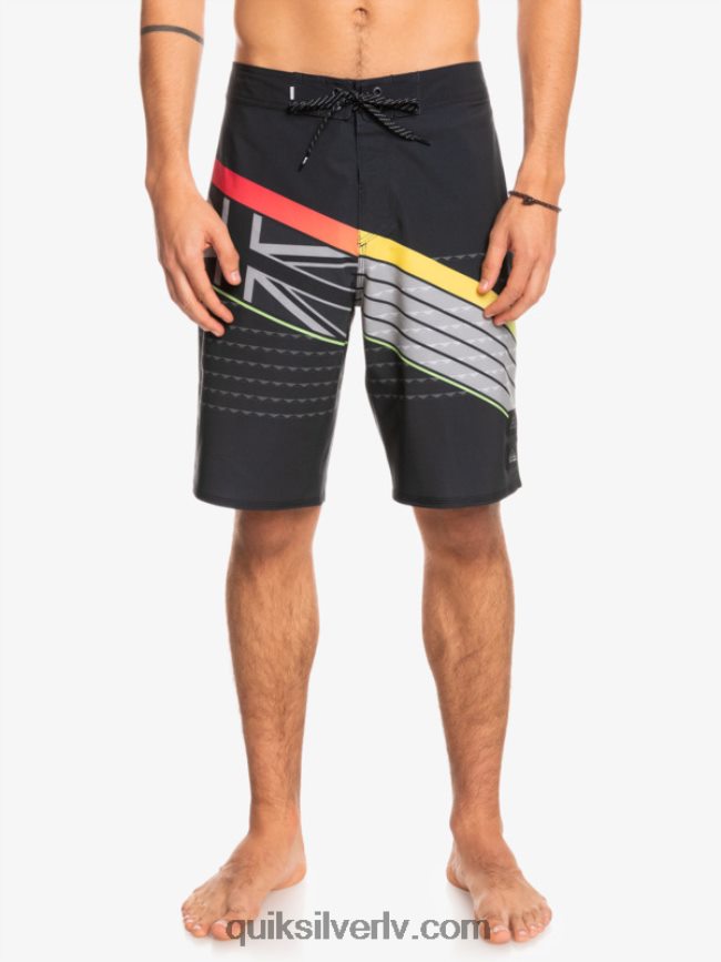 vīriešiem Quiksilver surfsilk hawaii core 20 dēļu šorti melns 88064R1887