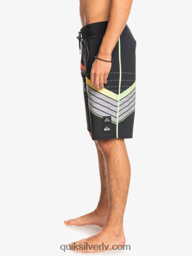 vīriešiem Quiksilver surfsilk hawaii core 20 dēļu šorti melns 88064R1887