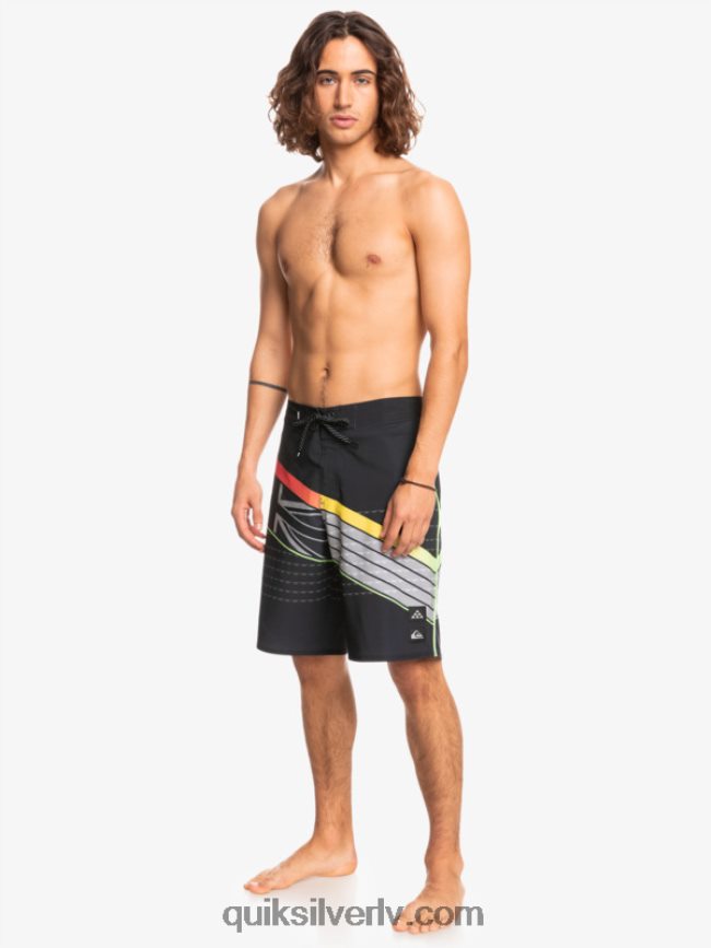 vīriešiem Quiksilver surfsilk hawaii core 20 dēļu šorti melns 88064R1887