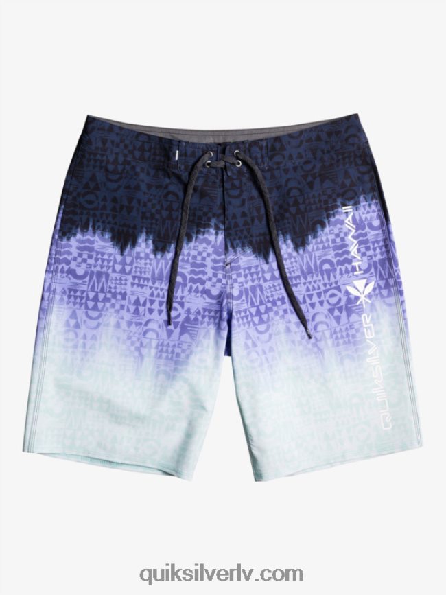 vīriešiem Quiksilver surfsilk hawaii pašmāju izbalējuši 20 dēļu šorti jacaranda 88064R1611