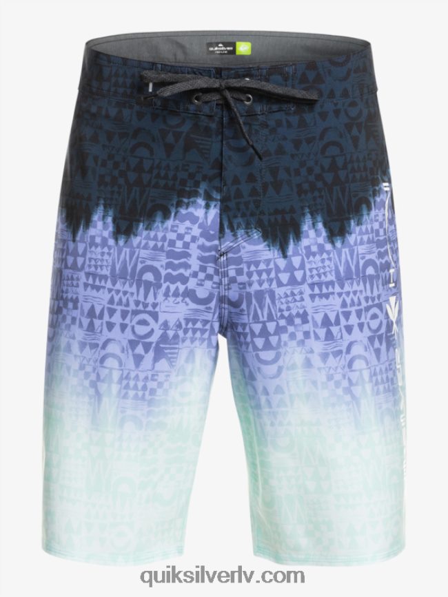 vīriešiem Quiksilver surfsilk hawaii pašmāju izbalējuši 20 dēļu šorti jacaranda 88064R1611