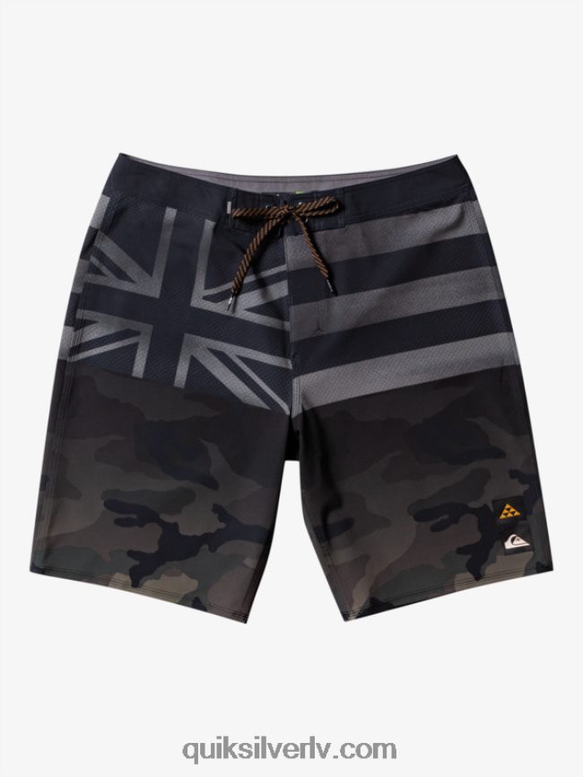 vīriešiem Quiksilver surfsilk hawaii pride 20 dēļu šorti melns 88064R181