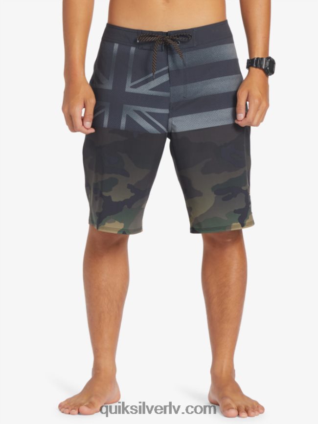 vīriešiem Quiksilver surfsilk hawaii pride 20 dēļu šorti melns 88064R181