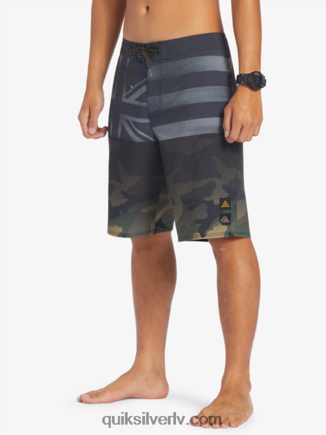 vīriešiem Quiksilver surfsilk hawaii pride 20 dēļu šorti melns 88064R181