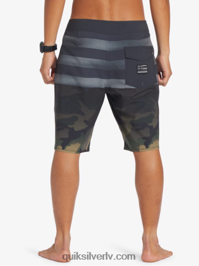 vīriešiem Quiksilver surfsilk hawaii pride 20 dēļu šorti melns 88064R181