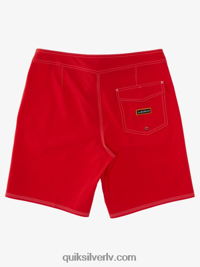 vīriešiem Quiksilver surfsilk jaws 19 dēļu šorti augsta riska sarkans 88064R1125