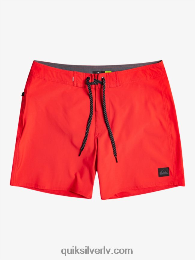 vīriešiem Quiksilver surfsilk kaimana 16 dēļu šorti augsta riska sarkans 88064R337