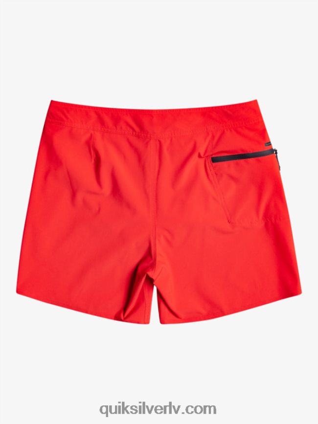 vīriešiem Quiksilver surfsilk kaimana 16 dēļu šorti augsta riska sarkans 88064R337