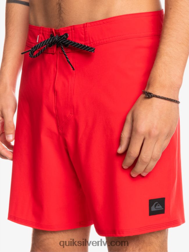 vīriešiem Quiksilver surfsilk kaimana 16 dēļu šorti augsta riska sarkans 88064R337