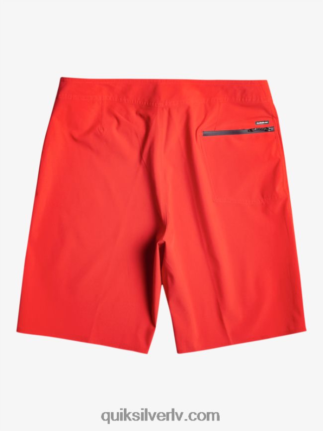 vīriešiem Quiksilver surfsilk kaimana 20 performance boardšorti augsta riska sarkans 88064R77