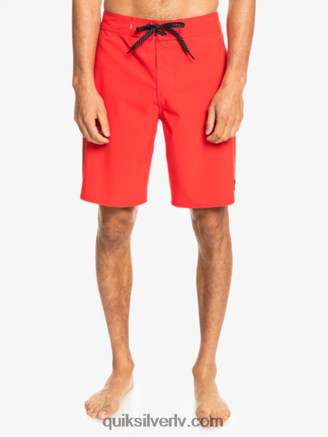 vīriešiem Quiksilver surfsilk kaimana 20 performance boardšorti augsta riska sarkans 88064R77