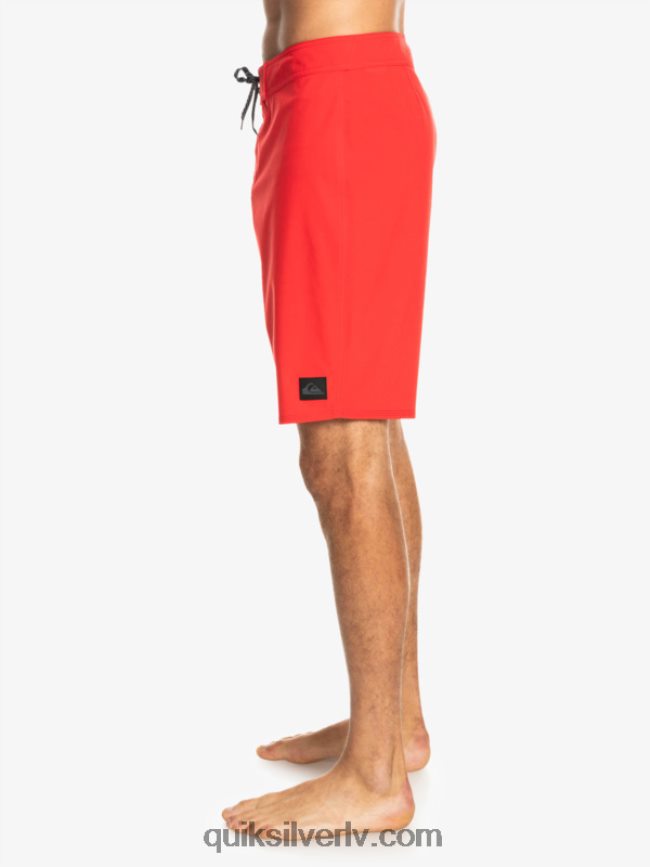 vīriešiem Quiksilver surfsilk kaimana 20 performance boardšorti augsta riska sarkans 88064R77