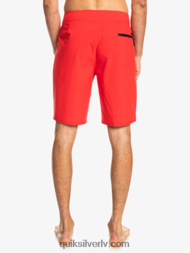 vīriešiem Quiksilver surfsilk kaimana 20 performance boardšorti augsta riska sarkans 88064R77