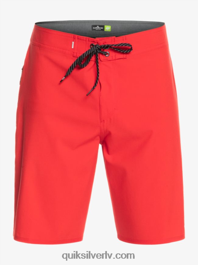 vīriešiem Quiksilver surfsilk kaimana 20 performance boardšorti augsta riska sarkans 88064R77